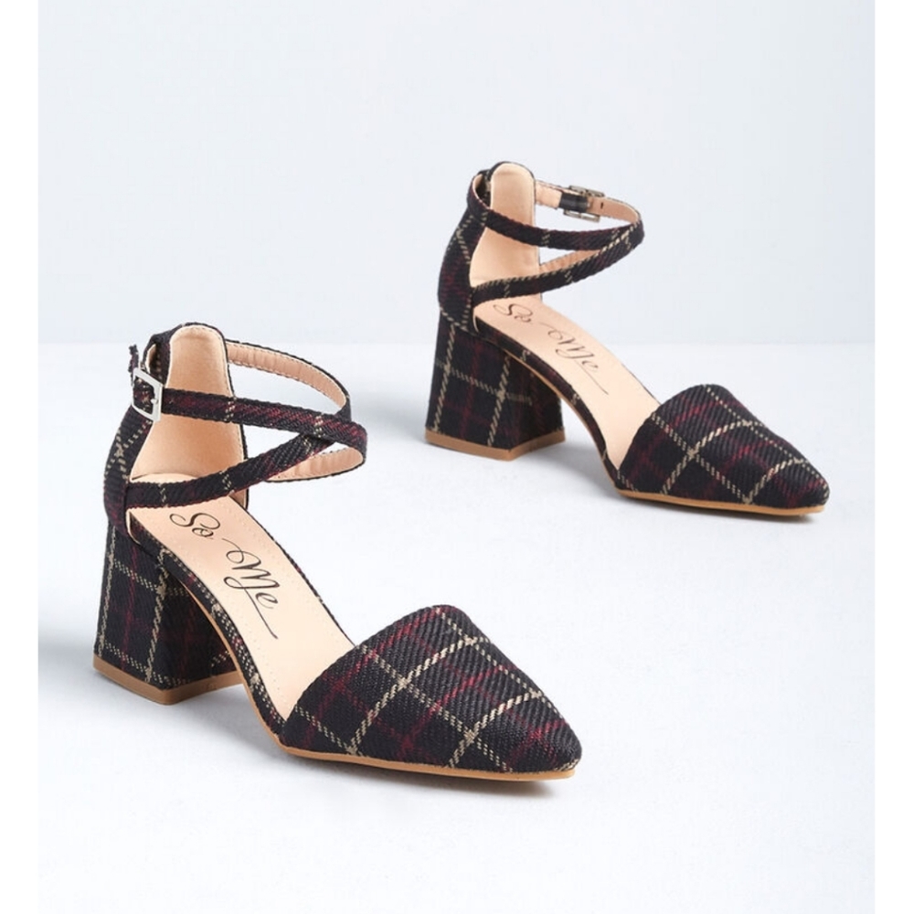 NEW This Is the Day Ankle Strap Heel